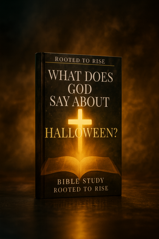 What Does God Say About Halloween | Printable Bible Study | Christian Faith-Based Guide for Families & Individuals | Rooted to Rise