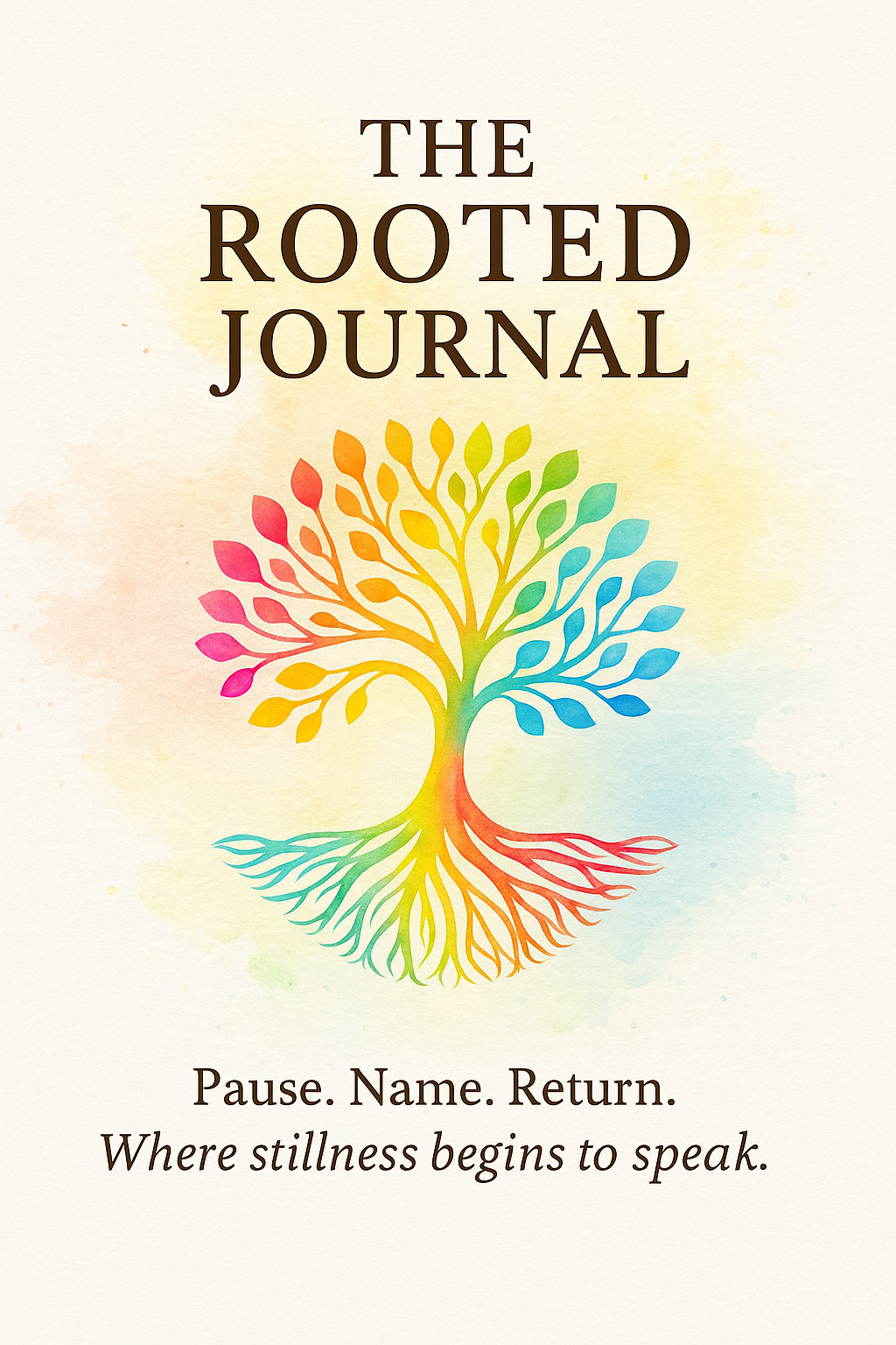The Rooted Journal Cover – Free Soulful Reflection Workbook