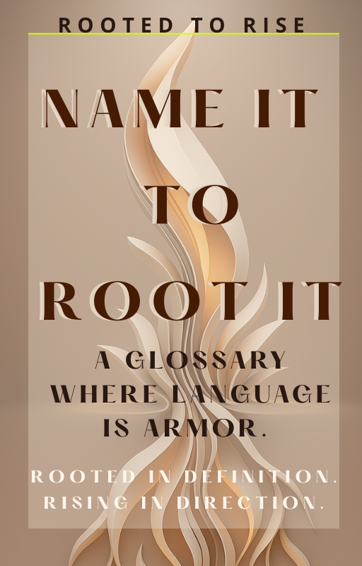 Name It To Root It (Glossary)
